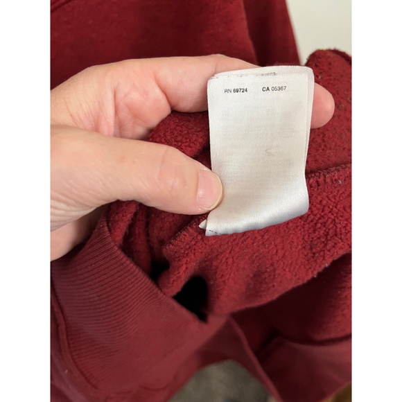 Columbia Sweatshirt, Men’s Size M, Burgundy - Picture 7 of 10
